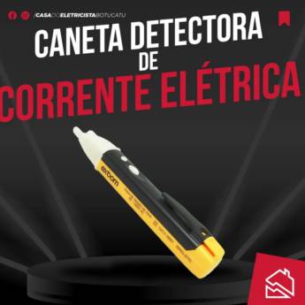 Comprar produto Caneta Detectora de corrente elétrica em Materiais Elétricos pela empresa A Casa do Eletricista em Botucatu, SP