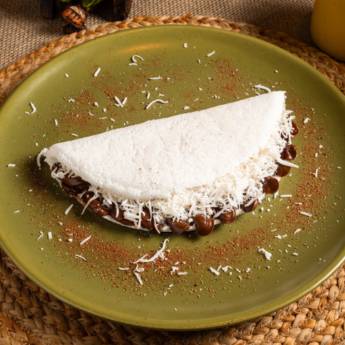 Comprar o produto de Tapioca de Coco e Creme de Avelã em Tapioca em Foz do Iguaçu, PR por Solutudo