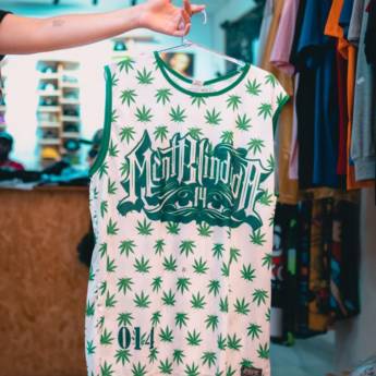 Comprar o produto de Camiseta Regata Mentblindada em Camisetas e Blusas em Bauru, SP por Solutudo