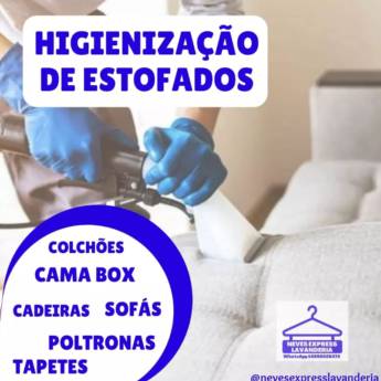 Comprar o produto de Higienização de estofados  em Lavanderia em Botucatu, SP por Solutudo