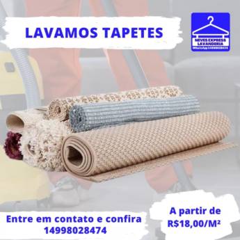 Comprar o produto de Lavagem de tapete  em Lavanderia em Botucatu, SP por Solutudo