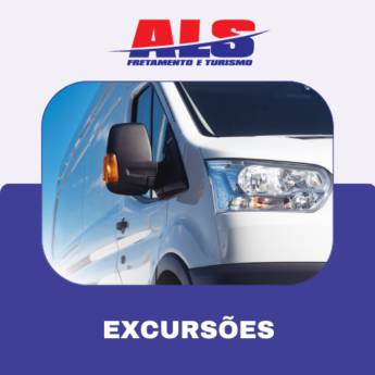 Comprar produto Excursões  em Viagens e Turismo pela empresa ALS Transportes em Itapetininga, SP