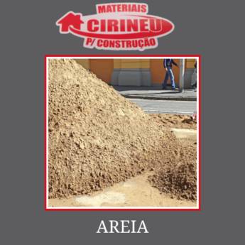 Comprar o produto de Areia em Materiais para Construção em Itapetininga, SP por Solutudo