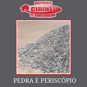 Comprar o produto de Pedra e Periscópio   em Materiais para Construção pela empresa Cirineu Materiais Para Construção em Itapetininga, SP por Solutudo