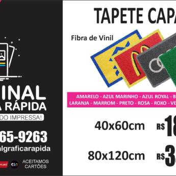 Comprar o produto de Tapete Carpacho em Gráficas pela empresa Gráfica em Botucatu - Original Gráfica Rápida em Botucatu, SP por Solutudo