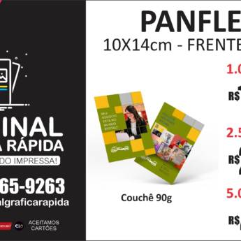 Comprar o produto de Panfleto Frente e Verso em Gráficas pela empresa Gráfica em Botucatu - Original Gráfica Rápida em Botucatu, SP por Solutudo