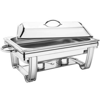 Comprar o produto de Rechaud Inox 1 Cuba c/2 Fogareiros - Tramontina em Rechauds pela empresa Casa Vitória em Foz do Iguaçu, PR por Solutudo