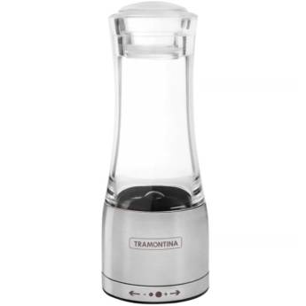 Comprar o produto de Moedor de Pimenta Inox/Acrílico 20cm - Tramontina em Utensílios de Cozinha pela empresa Casa Vitória em Foz do Iguaçu, PR por Solutudo