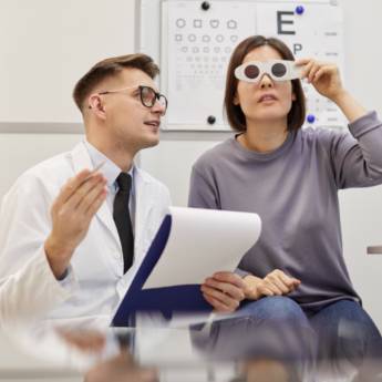 Comprar o produto de Refração ocular em Optometristas pela empresa  Novo Olhar - Consultorio de Optometria  em Blumenau, SC por Solutudo