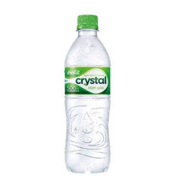 Comprar o produto de Água com gás Crystal 500ml em Bebidas em Foz do Iguaçu, PR por Solutudo