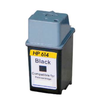 Comprar o produto de Cartucho de Tinta Compatível HP 614 BK -Black (Preto) em Cartuchos Jato de Tinta pela empresa Toner e Cartuchos Dalmeida Distribuidora em Bauru, SP por Solutudo