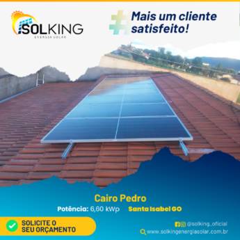 Comprar produto Limpeza de Placa Solar em Energia Solar pela empresa Solking Energia Solar  em Goianésia, GO