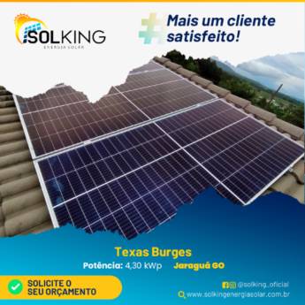 Comprar o produto de Orçamento energia solar para condomínio em Energia Solar pela empresa Solking Energia Solar  em Anápolis, GO por Solutudo