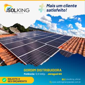Comprar o produto de Especialista em Energia Solar em Energia Solar pela empresa Solking Energia Solar  em Anápolis, GO por Solutudo