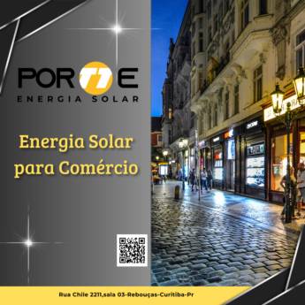 Comprar o produto de Energia Solar para Comércio - Economia e Sustentabilidade para Seu Negócio em Curitiba em Energia Solar em Curitiba, PR por Solutudo