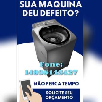 Comprar o produto de Conserto de Máquina de Lavar em Assistência Técnica em Botucatu, SP por Solutudo