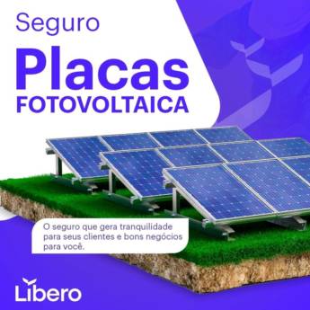Comprar o produto de Seguro Placas Fotovoltaicas em Seguros em Botucatu, SP por Solutudo