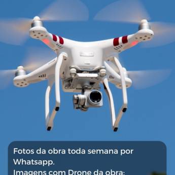 Comprar o produto de Imagens com Drone da obra  em Construtoras em Riviera de Santa Cristina XIII, SP por Solutudo