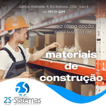 Comprar o produto de Sistema para materiais de construção  em Sistemas Operacionais em Foz do Iguaçu, PR por Solutudo