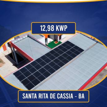 Comprar o produto de Energia Solar para Indústria - Eficiência e Sustentabilidade em Santa Rita de Cássia em Energia Solar em Santa Rita de Cássia, BA por Solutudo