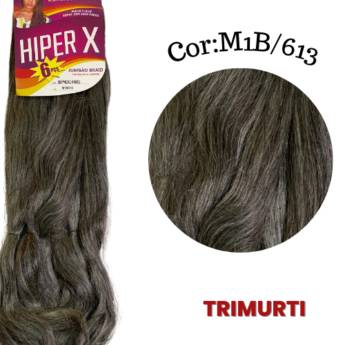 Comprar o produto de Jumbo Grisalho HIPER X  em Apliques de Cabelo pela empresa Trimurti Cabelos para Mega Hair Perucas Jumbo e Apliques para Cabelo  em Foz do Iguaçu, PR por Solutudo