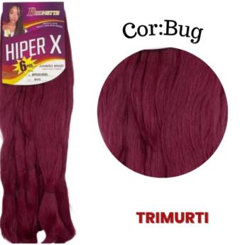Comprar o produto de Jumbo Vermelho Marca HIPER X  em Apliques de Cabelo pela empresa Trimurti Cabelos para Mega Hair Perucas Jumbo e Apliques para Cabelo  em Foz do Iguaçu, PR por Solutudo