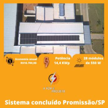 Comprar produto Energia solar fotovoltaica em Energia Solar pela empresa A Voa & Projeta em Promissão, SP