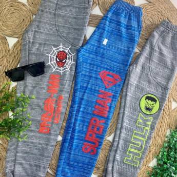 Comprar o produto de Calça Infantil Personagens  em Calças em Foz do Iguaçu, PR por Solutudo