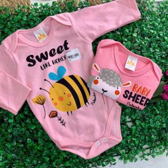 Comprar o produto de Body Estampado Menina em Bodys em Foz do Iguaçu, PR por Solutudo