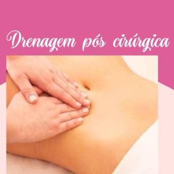 Comprar o produto de Drenagem Pós cirurgica em Massoterapeutas em São Pedro da Aldeia, RJ por Solutudo