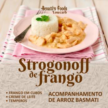 Comprar o produto de Strogonoff de Frango em Alimentação Saudável em Leopoldina, MG por Solutudo