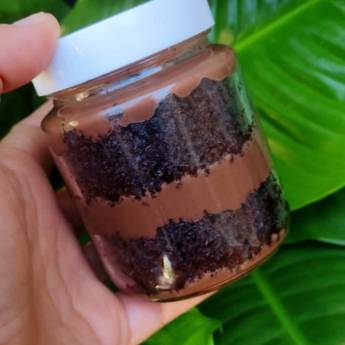 Comprar o produto de Bolo no pote de chocolate em Bauru em Bolos Caseiros em Bauru, SP por Solutudo