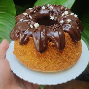 Comprar o produto de Bolo Vulcão tamanho P em Bauru em Bolos em Bauru, SP por Solutudo