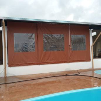 Comprar o produto de Toldos Cortina Retrátil com Visor em Toldos em Campinas, SP por Solutudo