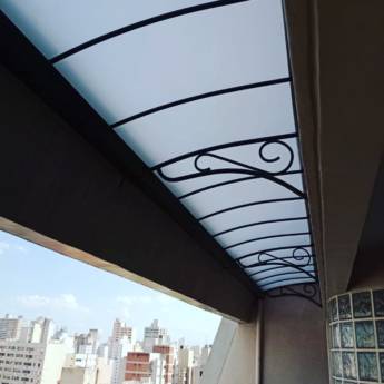 Comprar o produto de Coberturas em policarbonato em Toldos em Campinas, SP por Solutudo