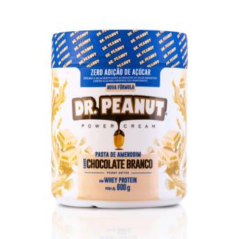 Comprar o produto de Pasta de amendoim com Whey Protein de Chocolate Branco  em Alimentos pela empresa Farmácia e Manipulação Floreasca em Foz do Iguaçu, PR por Solutudo