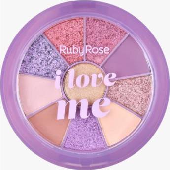 Comprar o produto de Paleta de Sombras com 10 Cores da Ruby Rose em Maquiagem em Foz do Iguaçu, PR por Solutudo