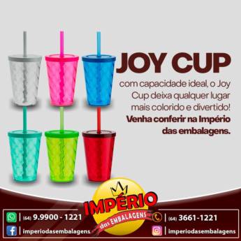 Comprar o produto de Joy cup em Potes & Copos em Mineiros, GO por Solutudo