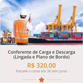 Comprar o produto de Conferente de Carga e Descarga (Lingada e Plano de Bordo) em Terminais Portuários em Santos, SP por Solutudo