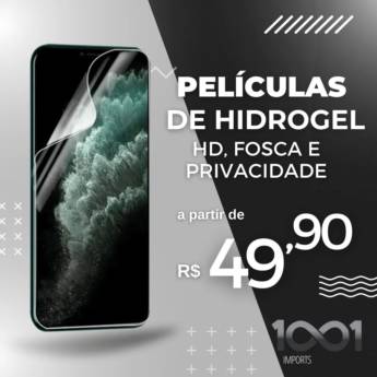 Comprar o produto de Película de hidrogel para celular em Películas Protetoras em Mineiros, GO por Solutudo