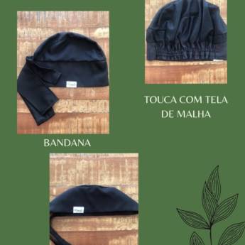 Comprar o produto de Touca de tecido em Confecções de Roupas pela empresa Magnólia Atelier Curitiba em Curitiba, PR por Solutudo