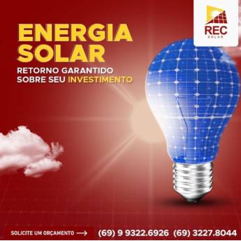 Comprar o produto de Empresa de Energia Solar em Energia Solar em Porto Velho, RO por Solutudo