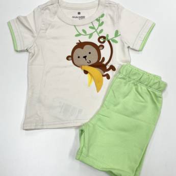 Comprar o produto de Conjuntinho Malwee infantil masculino  em Roupas Infantis em Uberlândia, MG por Solutudo