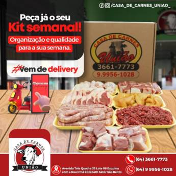 Comprar o produto de Kit semanal  em Carnes em Mineiros, GO por Solutudo