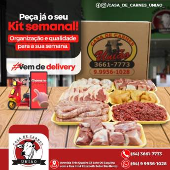 Comprar o produto de Kit semanal  em Carnes em Mineiros, GO por Solutudo