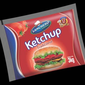 Comprar o produto de ketchup Lanchero Refil 3kg em Lanches em Botucatu, SP por Solutudo