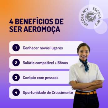Comprar o produto de Curso Aeromoça em São Paulo em Cursos em São Paulo, SP por Solutudo