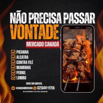 Comprar o produto de Açougue Mercado Canadá em Carnes em Leopoldina, MG por Solutudo