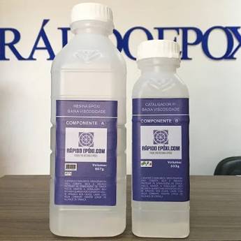 Comprar o produto de Resina Epóxi Incolor Baixa Viscosidade em Pisos e Revestimentos em Belo Horizonte, MG por Solutudo