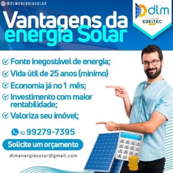 Comprar o produto de Instalação de painéis solares em Energia Solar em Manaus, AM por Solutudo